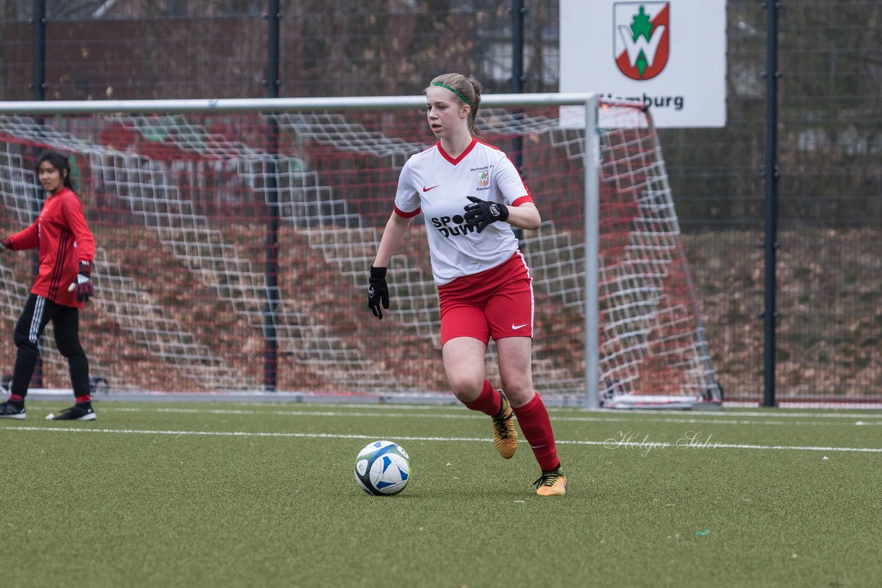 Bild 220 - B-Juniorinnen Walddoerfer - St.Pauli : Ergebnis: 4:1